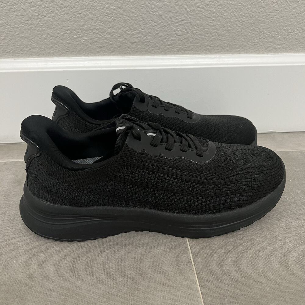 Orthofeet Nira Women’s 10D Black Hands Free Slip On Sneaker Orthopedic Shoes
